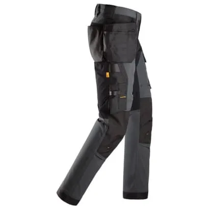 Snickers 6275 Allround Work Windproof Softshell Stetch Trousers with Holster Pockets
